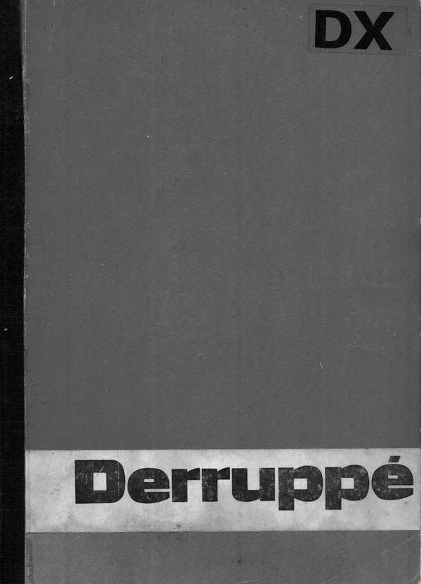 Product picture repaire manuel derrupe